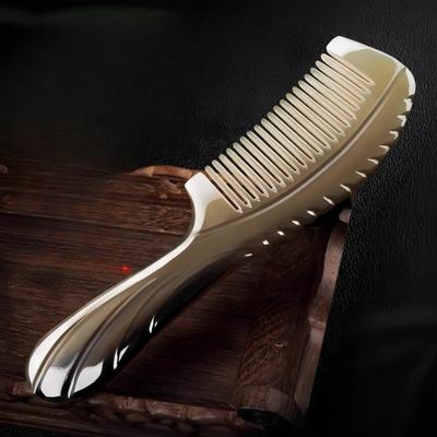 Thickened and Large-sized Ox Tendon Comb for Hair Care Massage The Scalp Meridians Comb Hair and Prevent Static Electricity