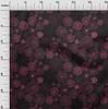 oneOone Cotton Flex Black Fabric Abstracts Dress Material Fabric Print Fabric By The Yard 40 Inch