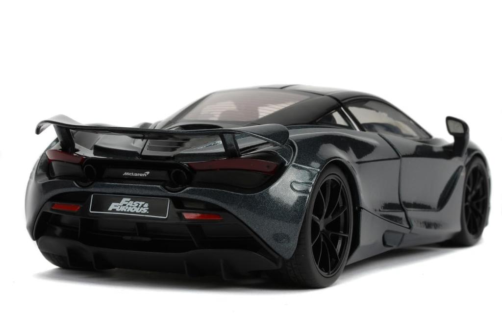 Jada Toys Fast and Furious Series McLaren 720S Finished Product JADA30754 1/24 F&F Black/Gray (Show)