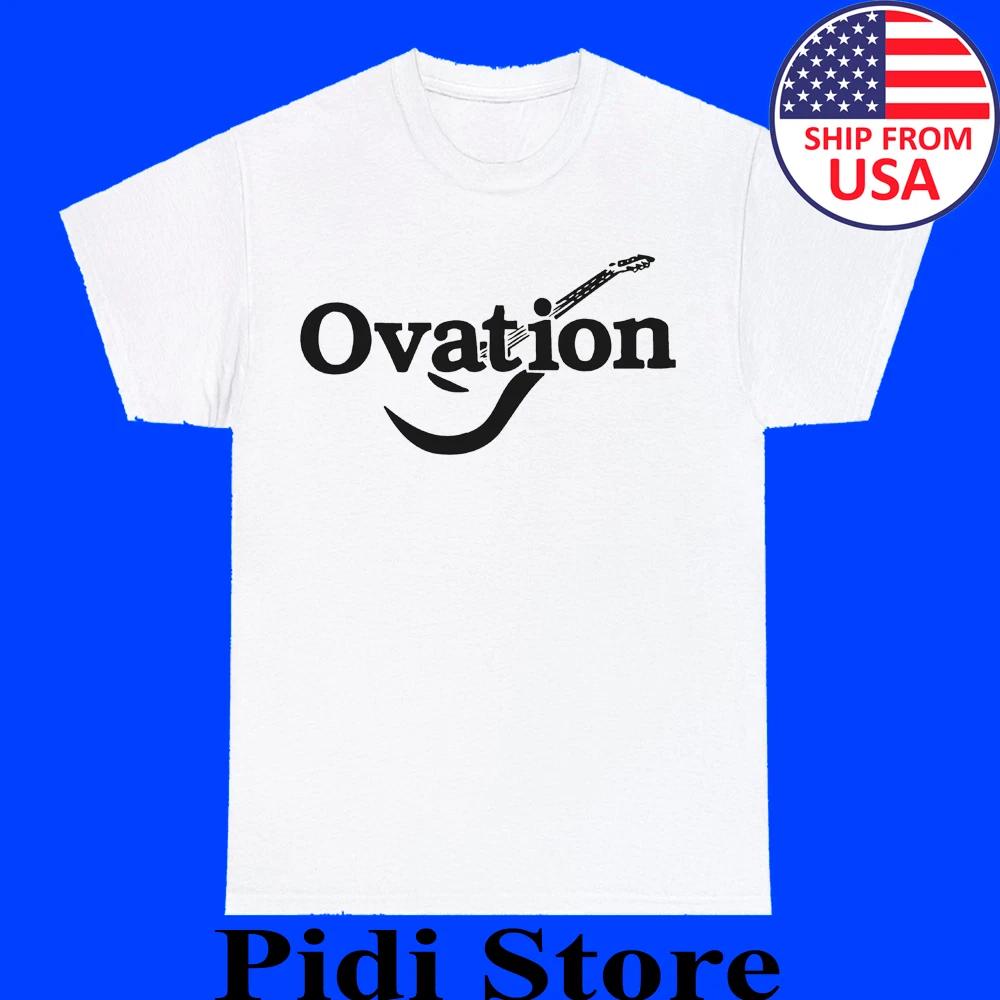 Ovation Guitar Men s White Size S to 3XL S