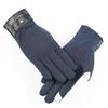 Women's Velvet Touchscreen Winter Gloves - Versatile, Warm, & Ideal for Outdoor Cycling