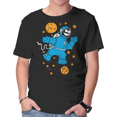Unisex Crew Neck T-Shirt Monster In The Sky With Diamonds Graphic Short Sleeve Casual Tee