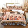 Egyptian Printing Series Bedding 3D Digital Printing Three-Piece Set