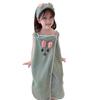 Kids Bathing Towel Comes With Hair Accessory Gentle On Sensitive Skin