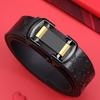 Toothless Automatic Buckle Belt Men'S Leather Casual Simple Men'S Belt Cowhide Young People Versatile Middle-Aged And Young People Belt