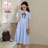 Fu Luomi Girls' Academy Style Summer Dress
