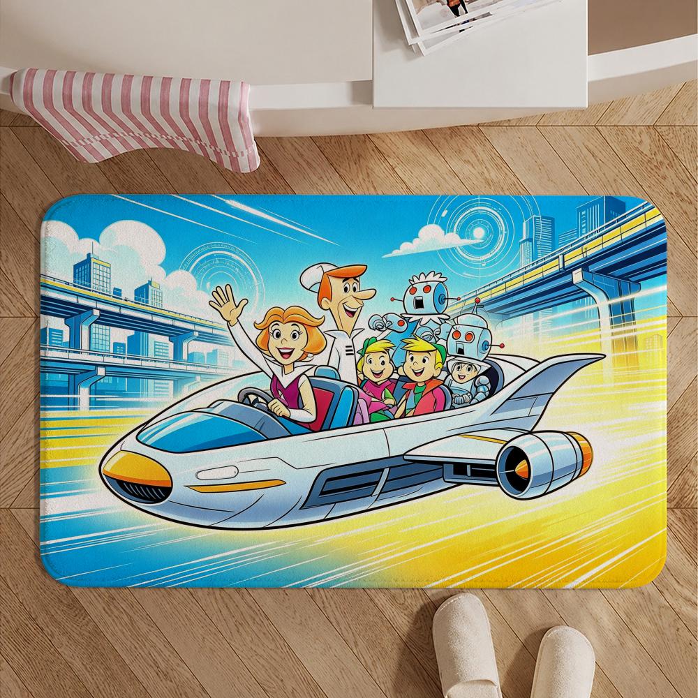 IP-George JetsonS Floor Mat Soft Non-Slip Bath Mat, Bedside Carpet, Absorbent Doormat for Home