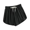 Damen-Sommermode, vielseitige, glatte, elastische Sportshorts