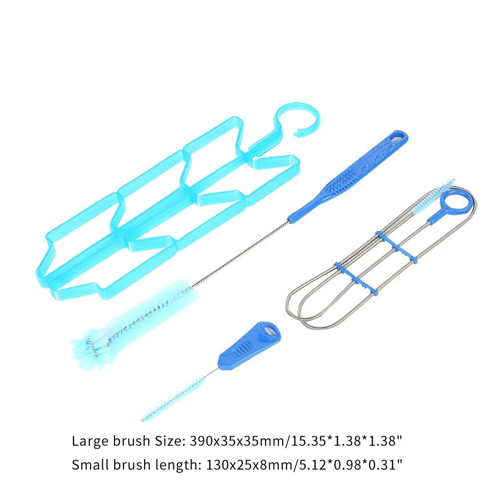 

4Pcs Hydration Water Bladder Cleaning Kit Multifunction Water Bag Cleaning Tool Outdoor Camping Tools for Water Bladders