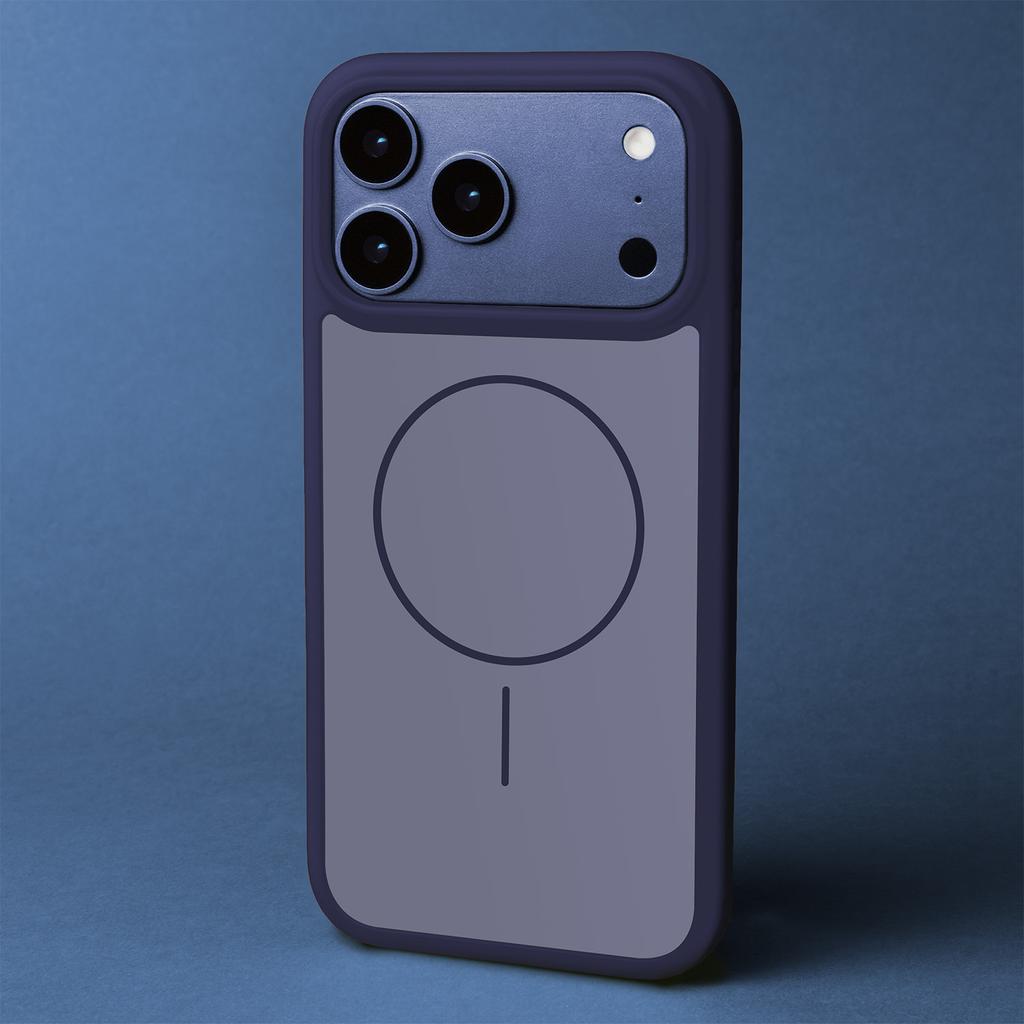 Nakładka Frame Thin Mag Do Iphone 13 6,1" Ciemnoniebieska
