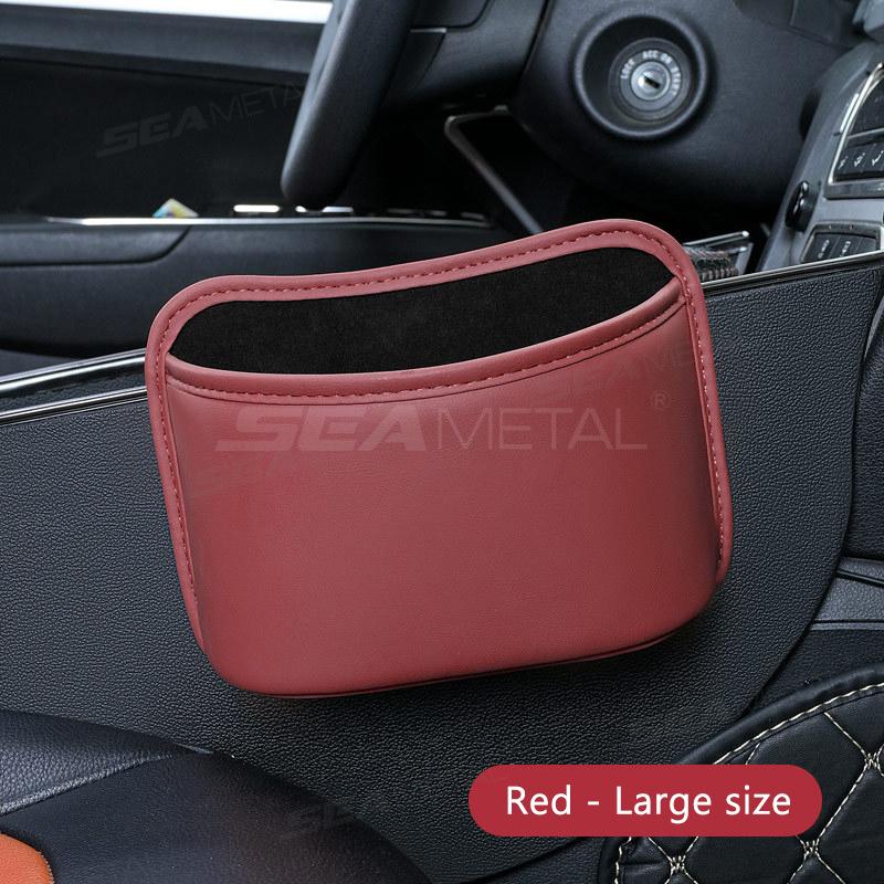 BLALION Universal Car Door Cup Holder Box Back Clip Design Drink Rack Storage Bin Car Seat Back Water Cup Box Organizer Pocket