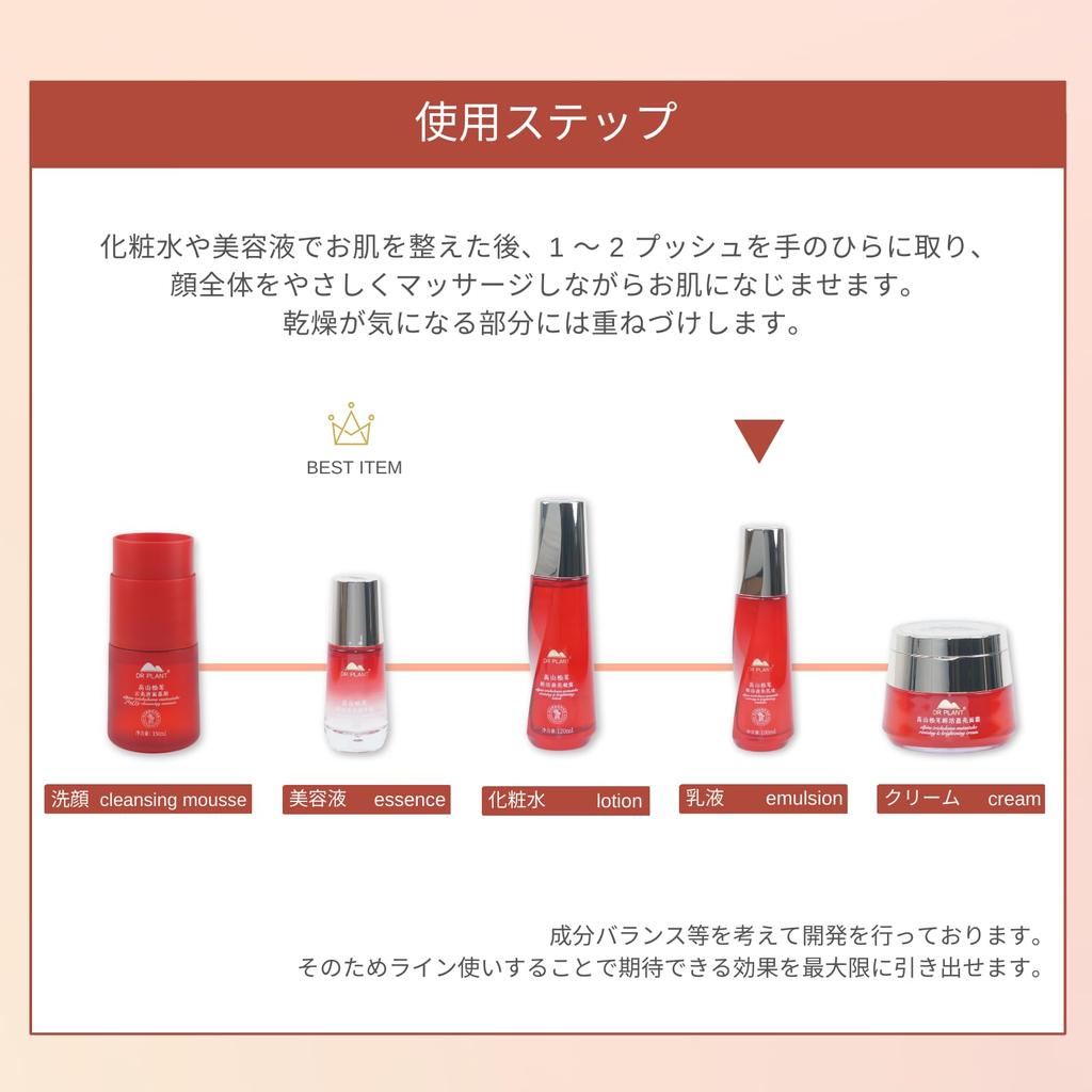 DR PLANT Milk Lotion Niacinamide Double Peptide Matsutake Alpine Plant Moisturizing Dry Skin Sensitive Skin Aging Care Pores Matsutake Clear Fresh