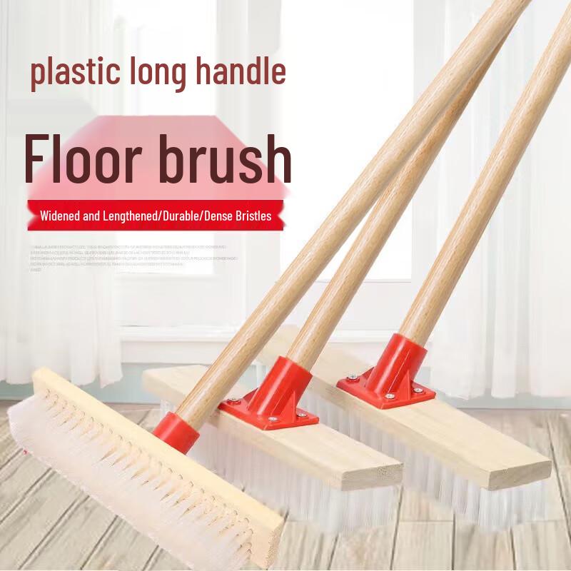 Long Handle Hard Bristle Floor Cleaning Brush
