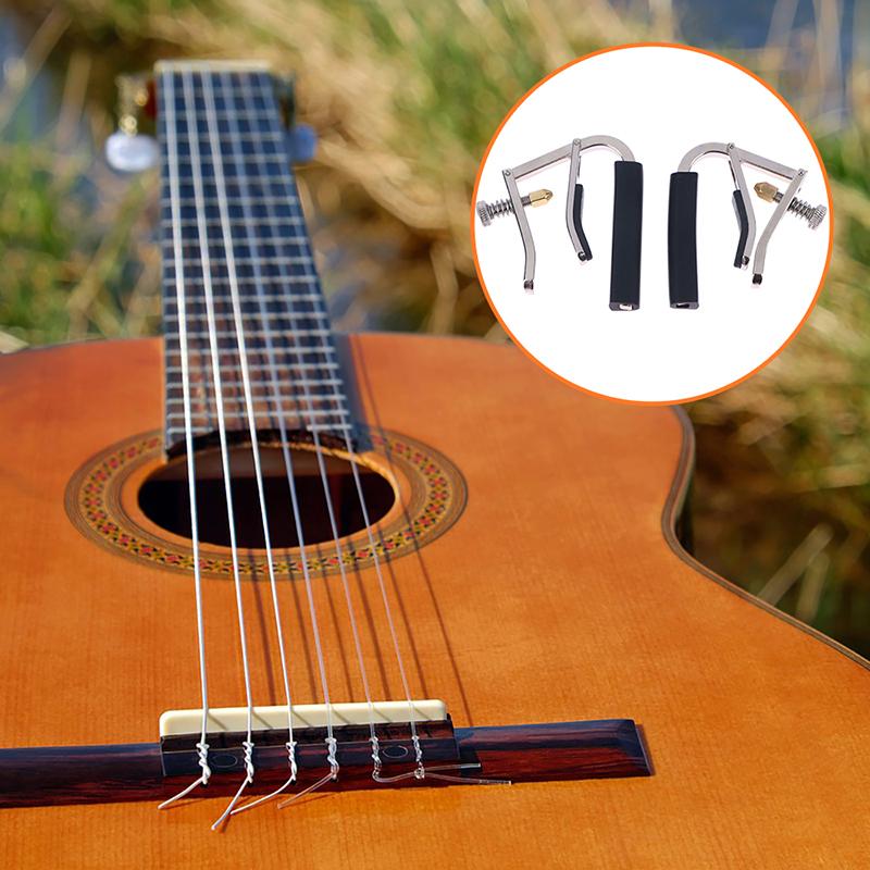 Metal Guitar Capo Clip Tuning Clamp For Acoustic Classical Electric Guitar Ukulele Universal Capo Quick Change Clip