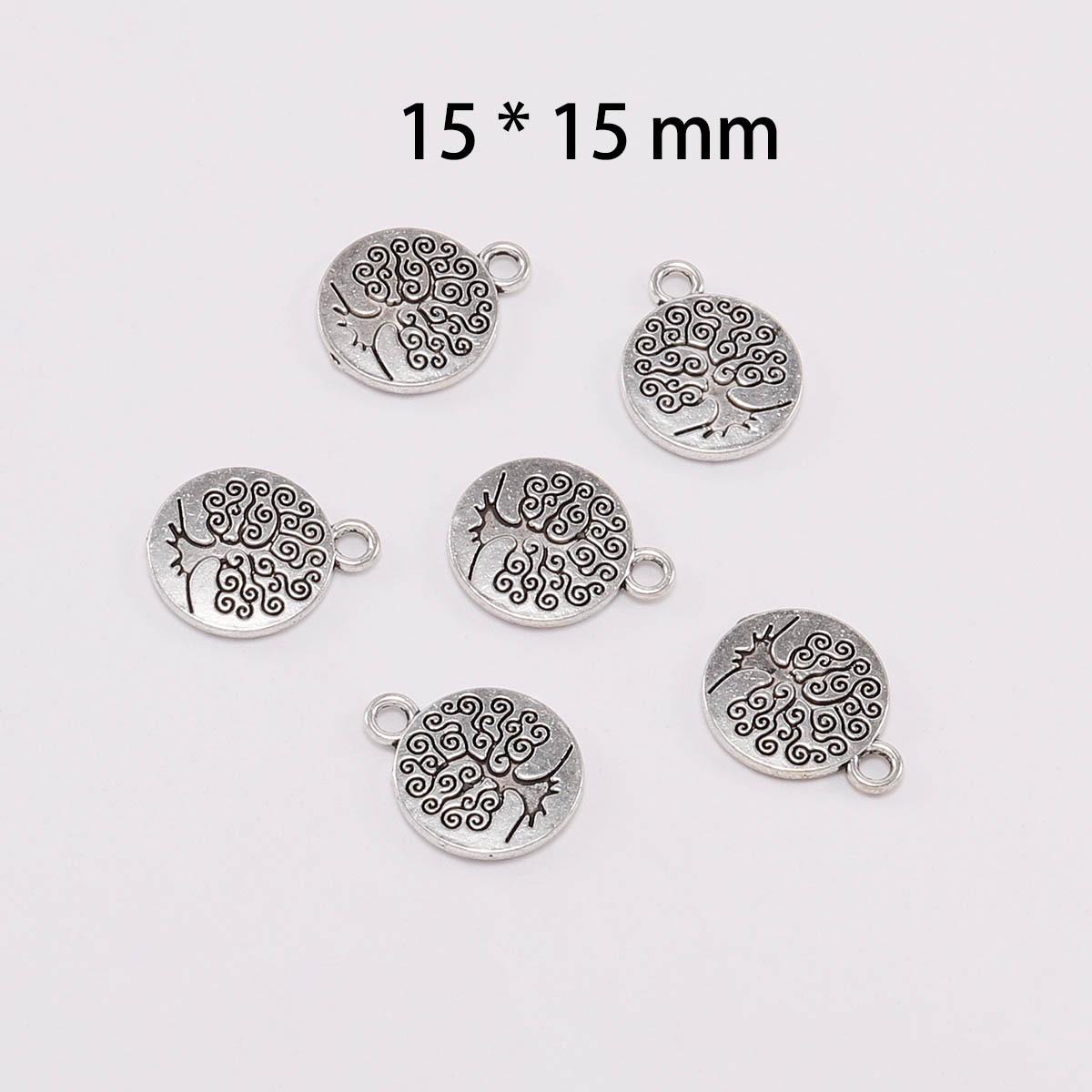 

Підвіска Будда Лотос Дерево Життя - DIY Ювелірна Сплавна Аксесуар 10 pcs/pack