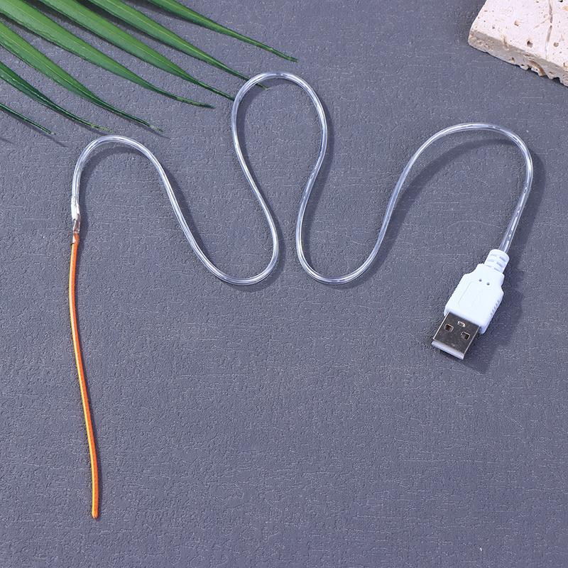 1Pcs Lamp Parts Diode Led Filament Flexible Dc 5V Usb Led 360° Luminous Bendable Creative Edison Bulb