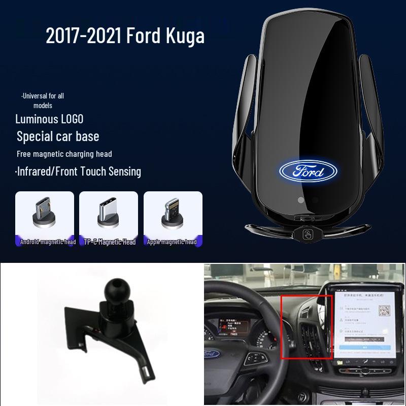 Magnetic Wireless Fast Charging Phone Holder for Ford Focus/Mondeo/Fiesta