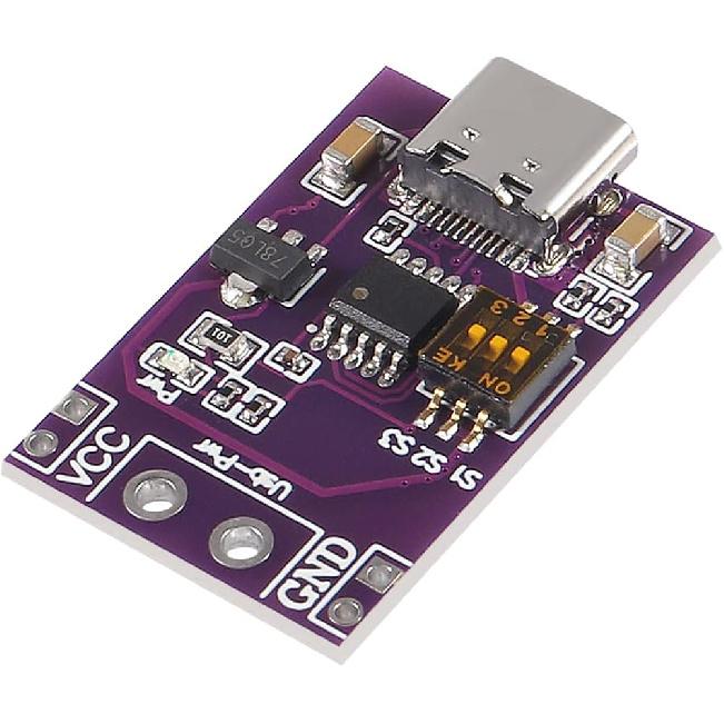 10-Pack Type-C QC AFC PD2.0 PD3.0 to DC Spoof Scam Fast Charge Trigger Polling Detector USB-PD Notebook Power Supply Change Board Module