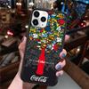C-Coca C-cola Vintage Logo PC+TPU Phone Case For IPhone 17 16 15 14 13 12 11 Pro Max Plus Kawaii Cartoon Cover