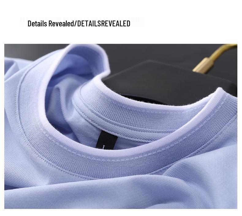 Men's Color Block Pocket White T-Shirt - Lightweight, Solid Summer Fashion Top