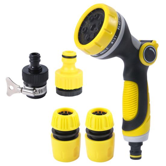 1 Set Garden Hose Nozzle 10 Patterns Watering Professional Eco-friendly Window Car Washing Sprayer Nozzle Home Use