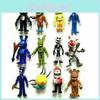 12 tk Komplekt Five Nights At Freddys Chica Freddy Nukk PVC Tegevuskujud Lastele