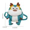 Cute Cartoon Girls Crossbody Bag Messenger Bag with Zippered Lovely Mini Handbag for Woman and Girls  Red