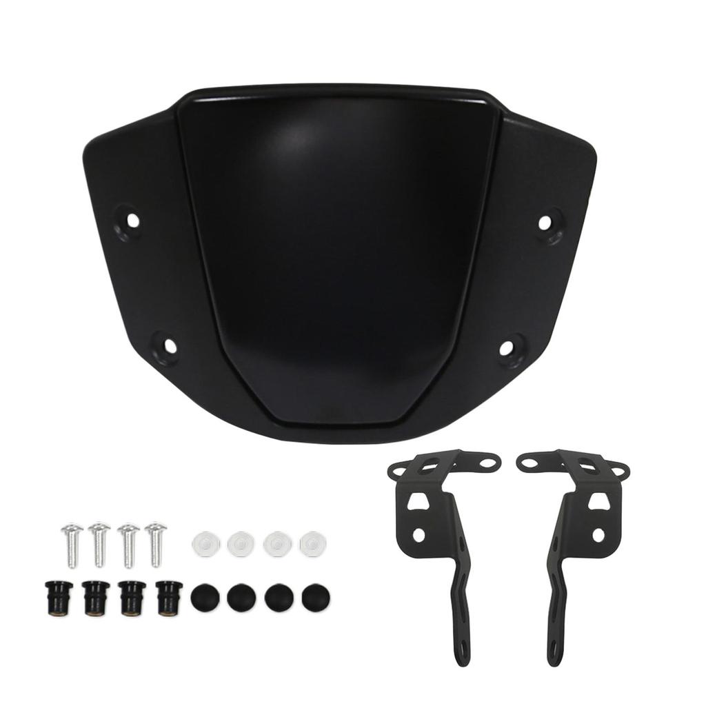 Motorbike Front Screen Windshield Windscreen 000R Direct Replaces Windproof Scratch Resistance