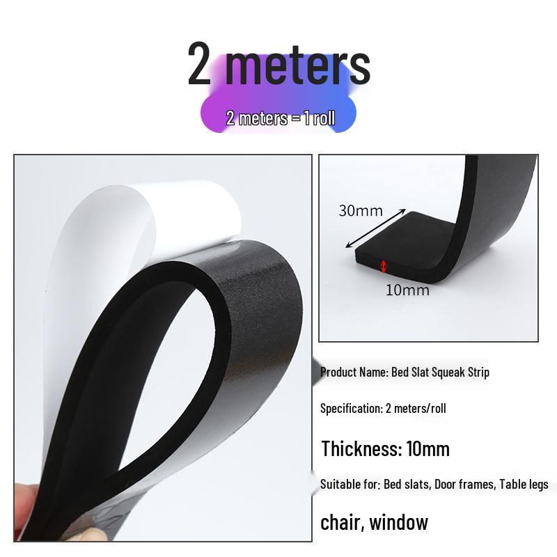 Fita Silenciosa de Redução de Ruído para Cama: Almofada Antirruído para Absorção de Choque e Estabilidade da Cama