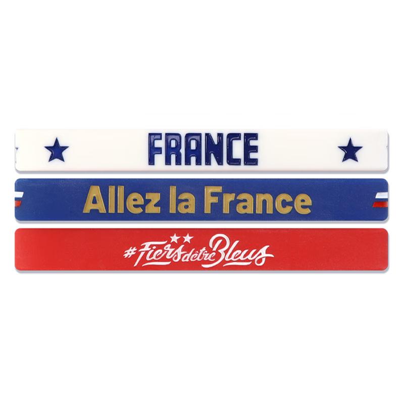 French National Team Silicone Sports Wristband