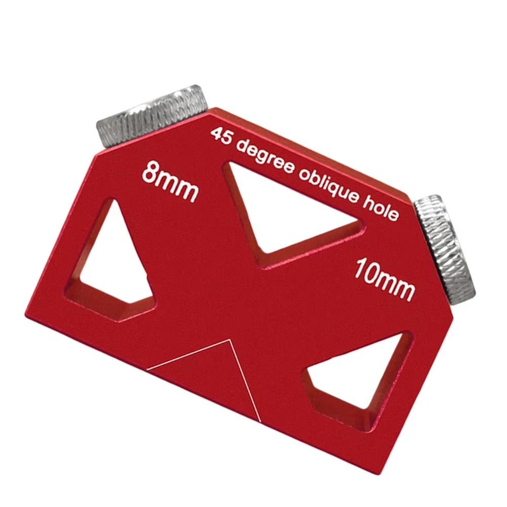 3-10mm Bit Sizes Oblique Hole Locator Multifunctional Design Woodworking Hole Jig  Carpentry Tasks