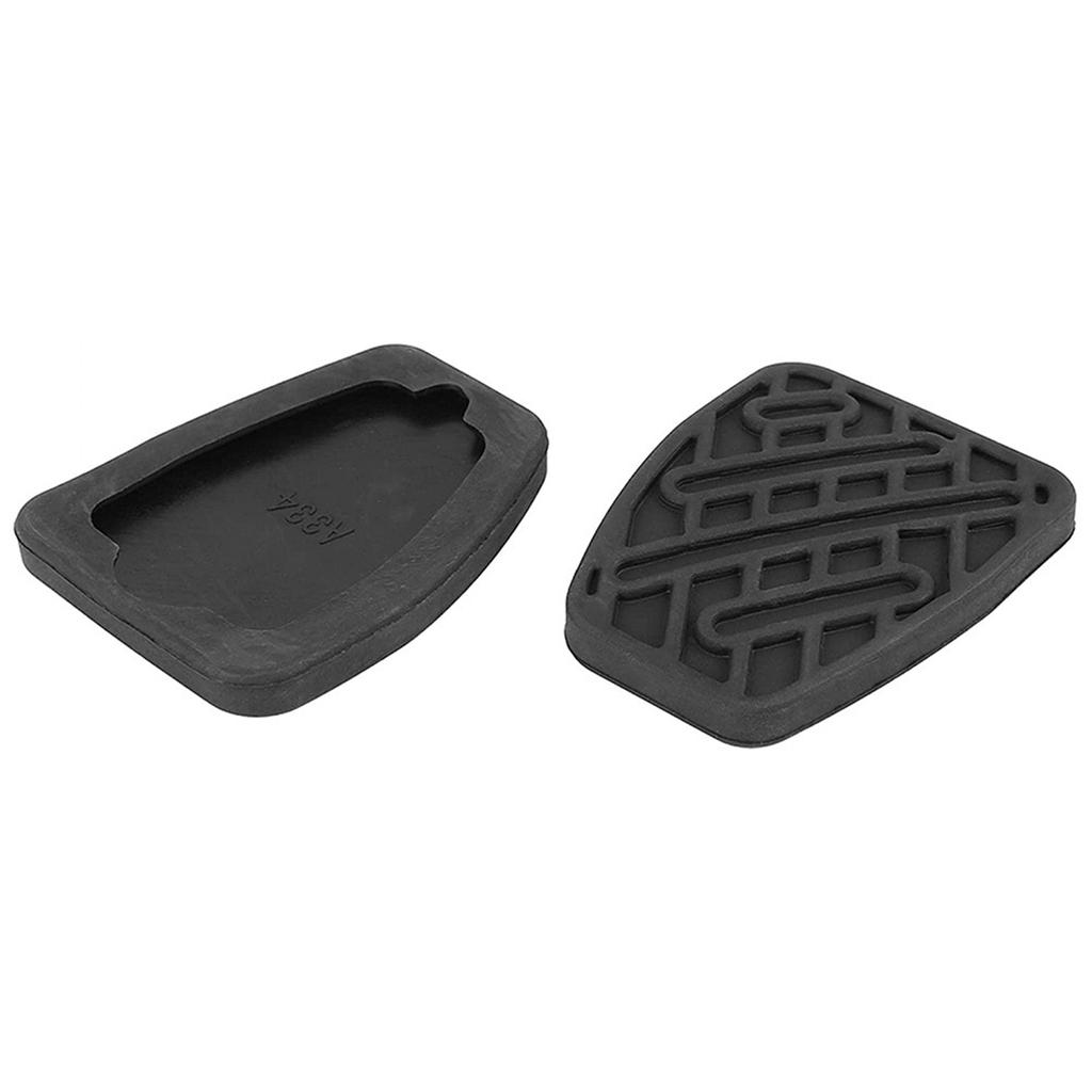 1 para gumowych nakładek na pedał sprzęgła i hamulca pasujących do Qashqai J10 J11 Dualis Rogue Sport 46531JD00A Auto Brake Clutch Pedal Cover