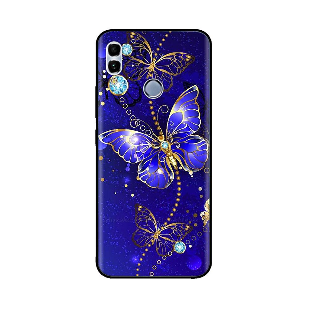 For Huawei P Smart 2019 Case Phone Cases Funny Camera Protection Soft Silicone Back Cover For Huawei P Smart 2019 Shell Fundas