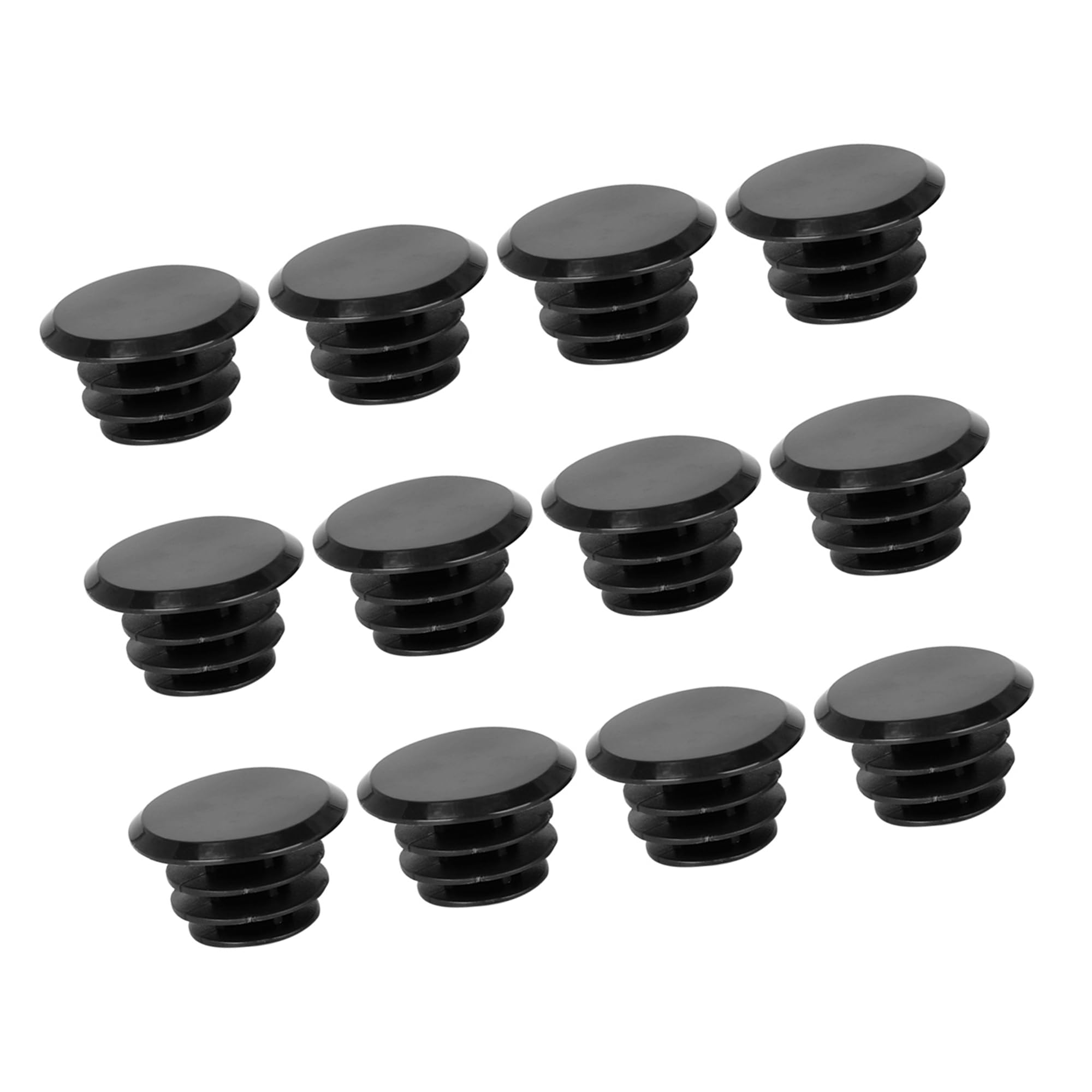 BULLSPANN Cycling Bike Handlebar Plastic End Plug Cap Lock Grip