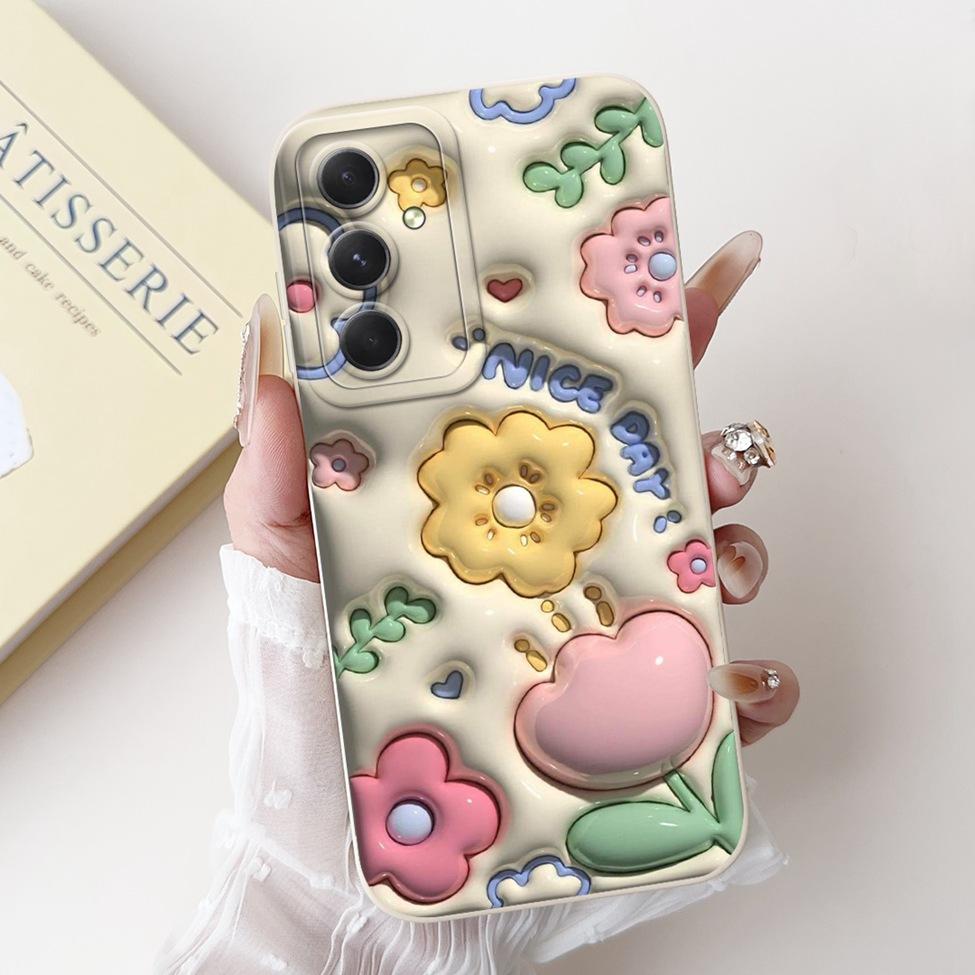 For Samsung S23 FE S 23 Plus Ultra Case Cute Cat Luxury Funny Girl Silicone Phone Case For Samsung S23 Ultra Funda Coque Capa