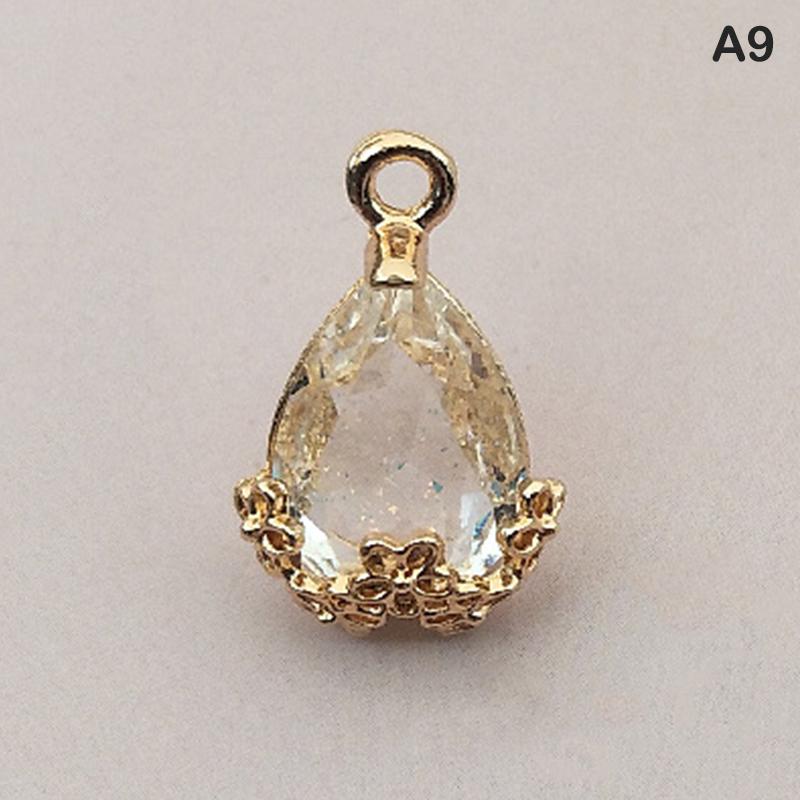 5Pcs 13*20Mm  Charms Pendant Diy Jewelry Making Sewing Accessories Craft Decorative  Button