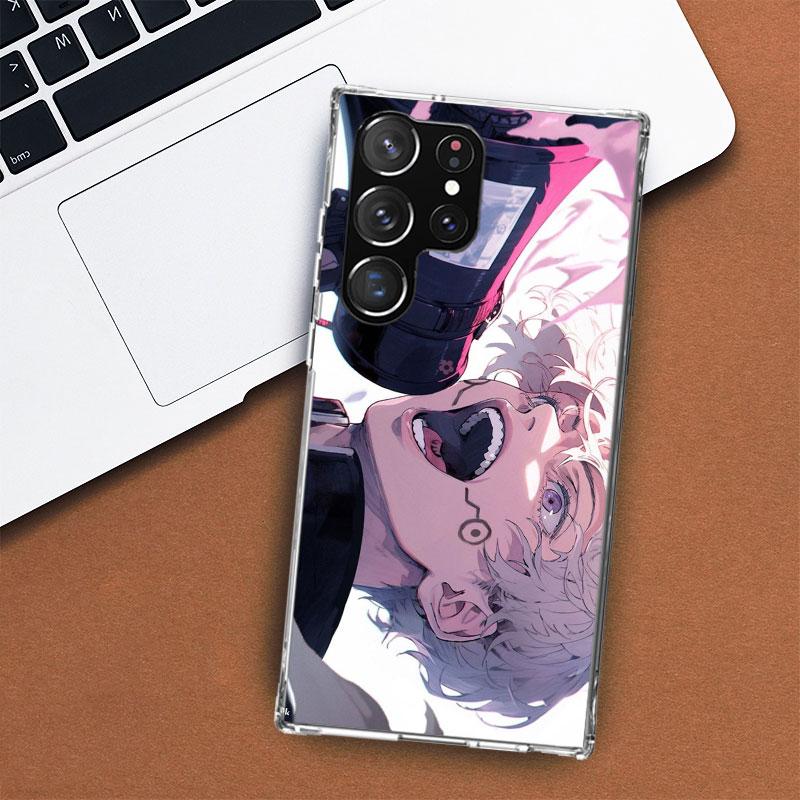 Kaisen J-Jujutsu Inumaki Toge Handyhülle Für Samsung Galaxy S25 S24 S23 Plus S22 Ultra S21 S20 FE S10 + S25 Edge Funda Hülle Coque