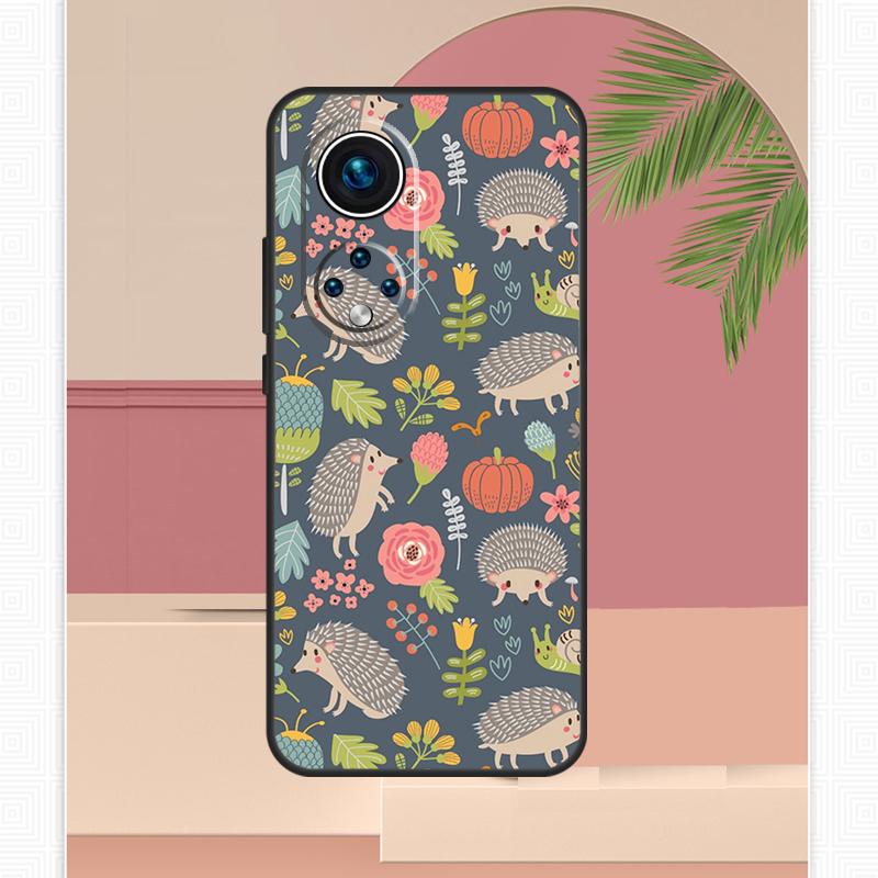 Kawaii Igel Herz Hülle Für Honor Magic 7 Lite 5 6 8 Pro Honor 200 400 X9c X9b X9a X8b X8a X8c 50 70 90 Abdeckung