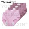 5 Pieces Women Menstrual Period Underwear Big Size Briefs Lingerie Undies Cotton Large High Waist Panties XL 2XL 3XL 4XL 5XL  Practical Use