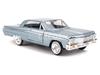 MOTORMAX 1/24 Scale 1964 Impala Diecast Model Car (Light Blue Metallic) [Parallel Import]