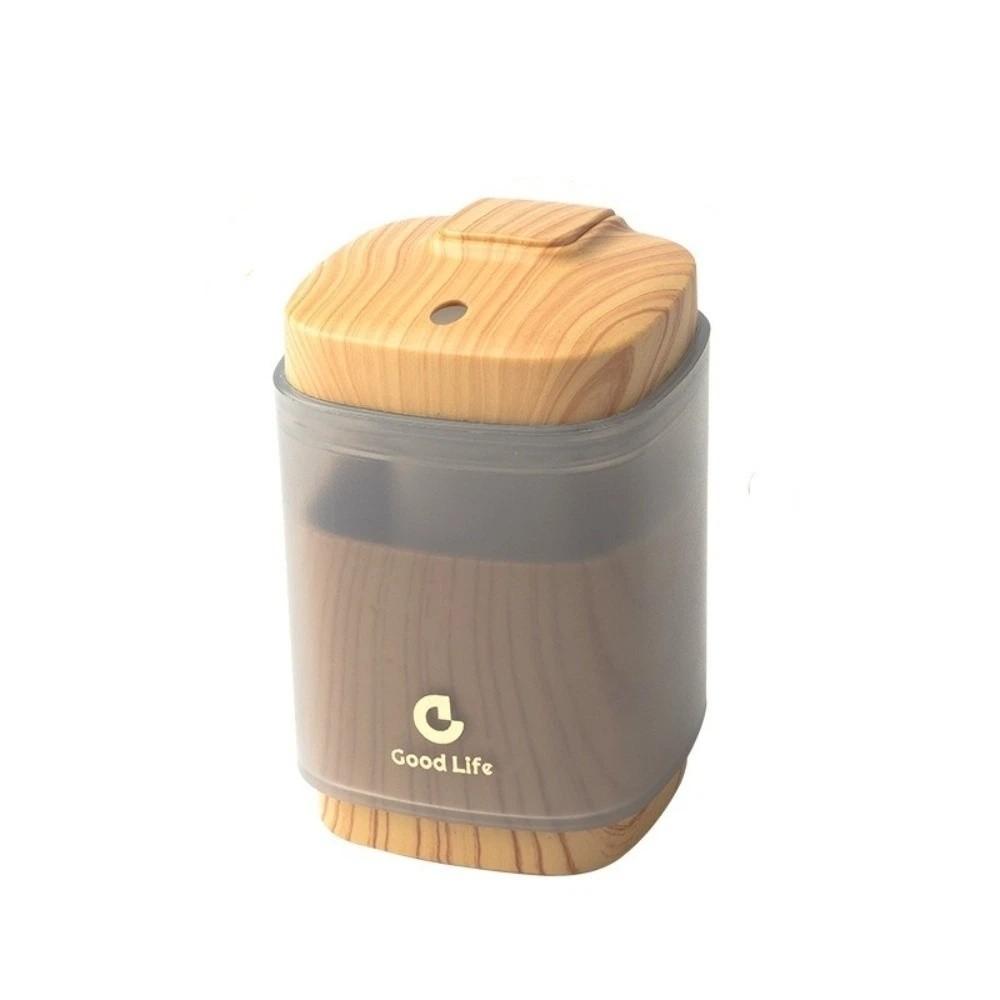 Simple Push Automatic Toothpick Dispenser Large Capacity Pop-Up Toothpick Box Hygienic Wood Grain Toothpick Container Home Use хаки
