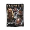 L-Lords Of The R-Rings Gimli Blankets Flannel  Winter  Portable Ultra-Soft Throw Blankets for Bed Couch Quilt