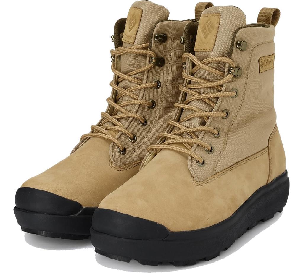 Sapland Three Luxe Waterproof Infinity YU8435 Canvas [Columbia] Omni-Heat (247 Tan, 28.0 cm)