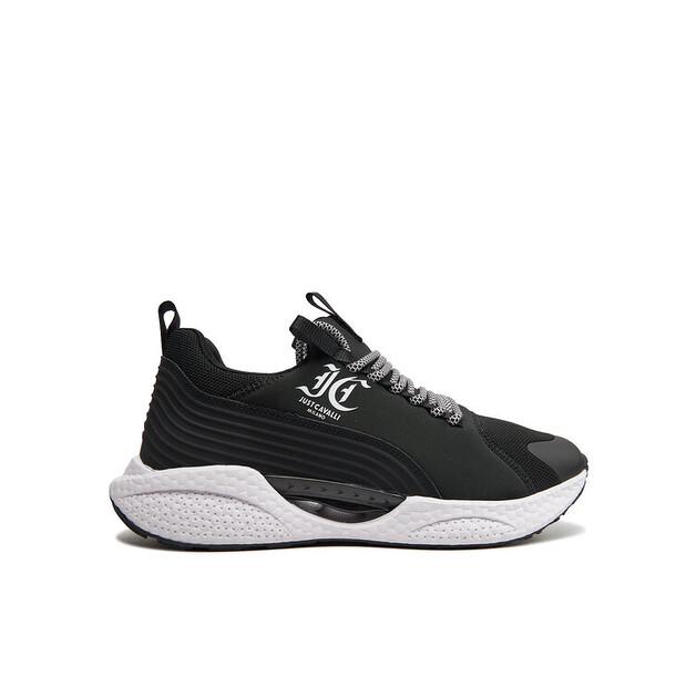 

Мужские кроссовки Just Cavalli 76qa3sh2 чёрные EU 41