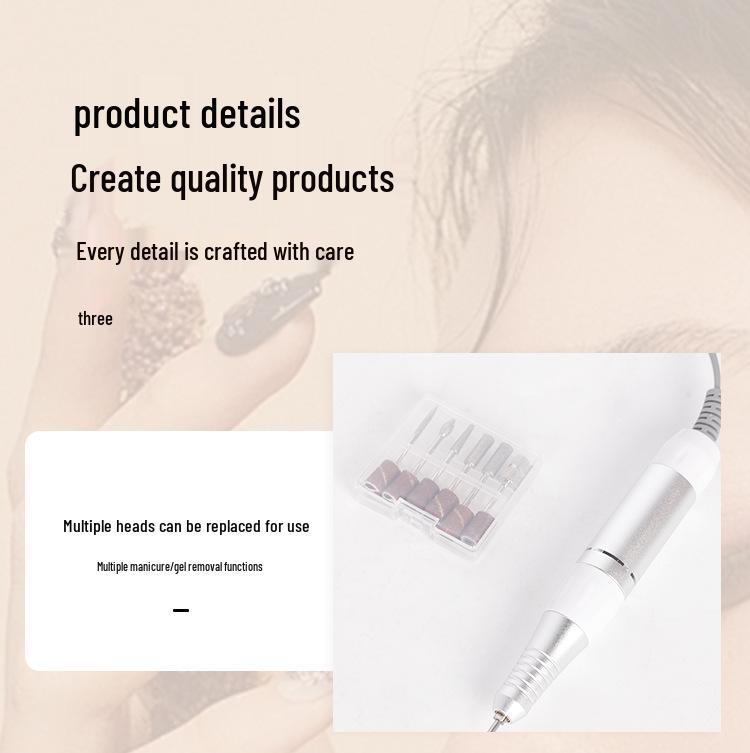 Portable Electric Nail Lamp & Grinding Machine