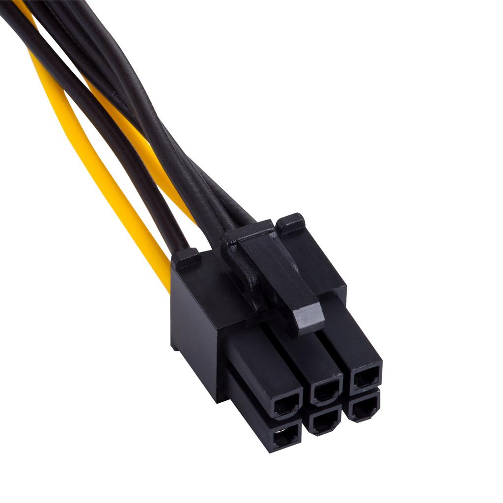 Adapter SATA / PCI-E 6-pin Akyga AK-CA-30 Do Karty Graficznej Z Kablem M/F 15cm