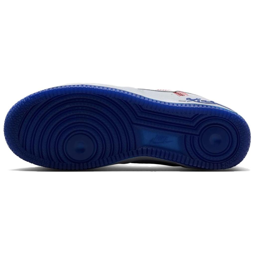 Kobe Bryant x Nike Air Force 1 Low Protro Dodgers Men Sneakers White Wolf-Grey Wolf-Grey-Rush-Blue IQ3920-001