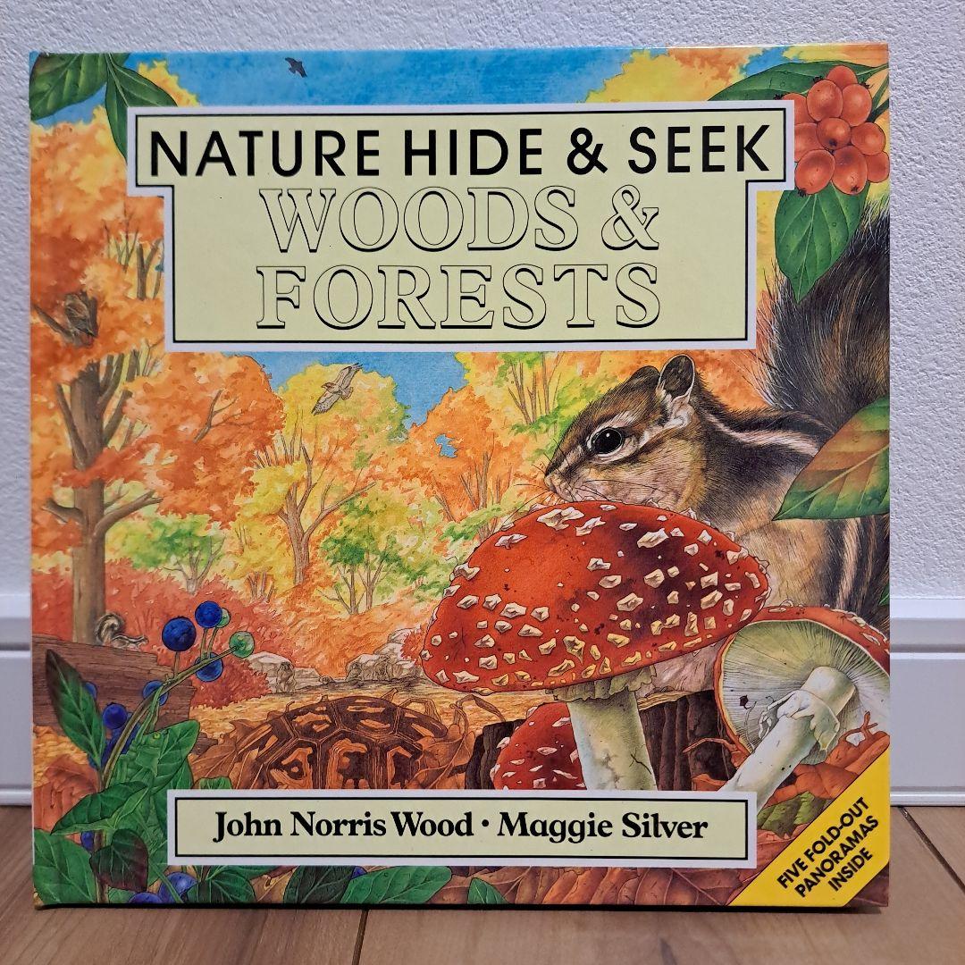 

[USED] Picture Books, Foreign Books, Woods & Forests Nature Hide & Seek