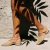 Damen Keilsandalen Sommer Netz Hohl Schnürung Knöchelriemen Schnalle Bequem Atmungsaktiv Rutschfest Retro Freizeit Wanderschuhe