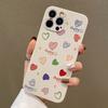 Heart-shaped Happy Design Phone Case Suitable for iPhone 17 16 15 14 13 12 11 Pro/ Max /Plus Anti-fall and Shockproof Back Cover